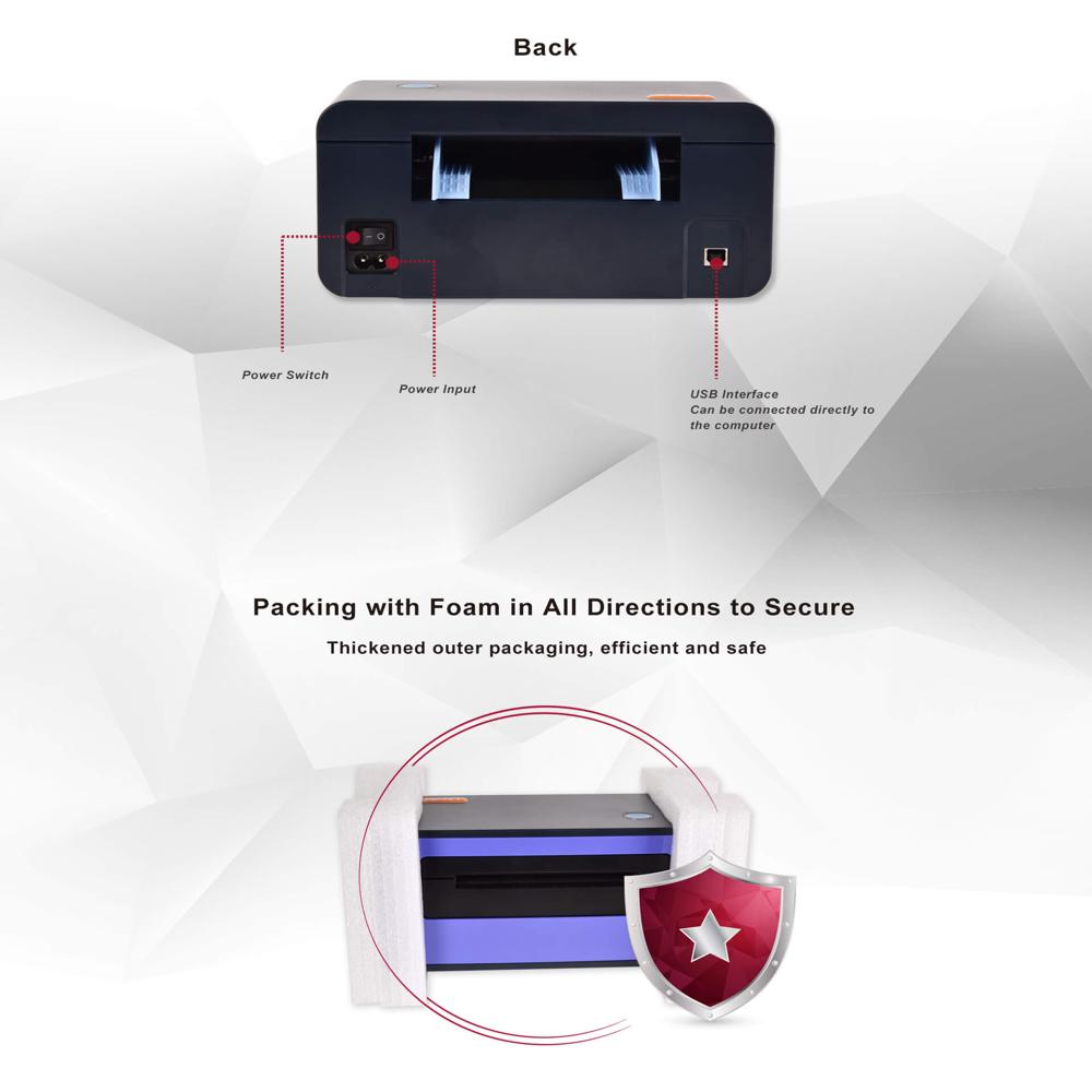 HPRT Direct Thermal Label Printer SL-42