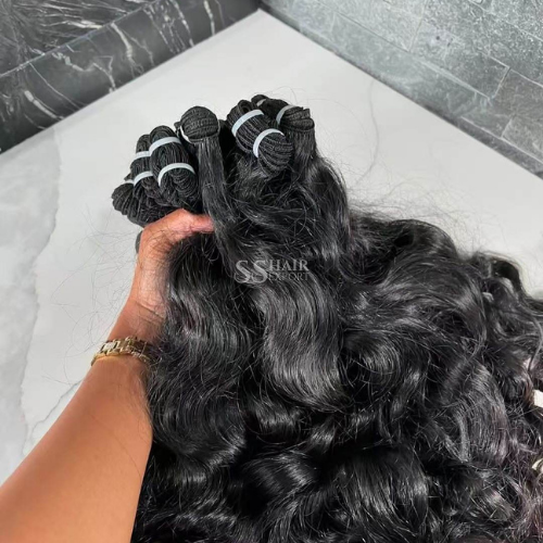 Virgin Human Hair Bundles Sew In Weaves Weft Extensions