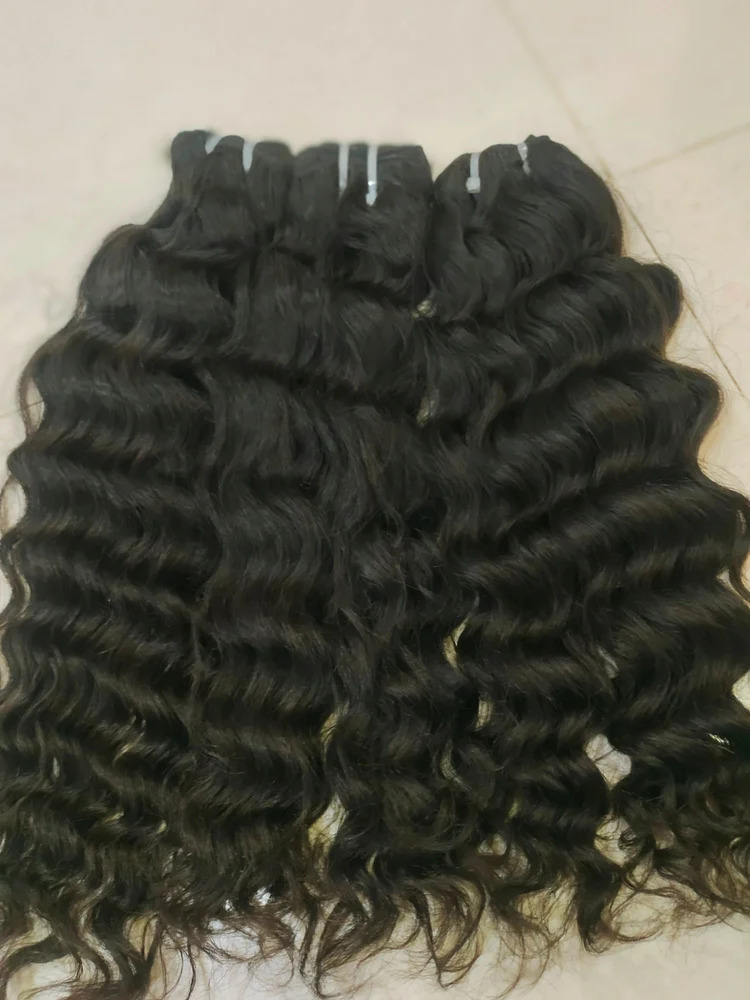 Natural Wave Unprocessed Raw Human Hair Natural Dark Brown Raw Virgin Hair