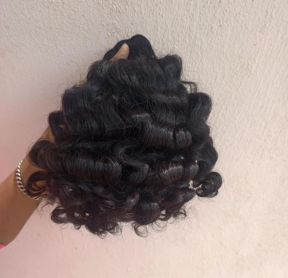 Indian Unprocessed Natural Remy Deep Curly Human Hair