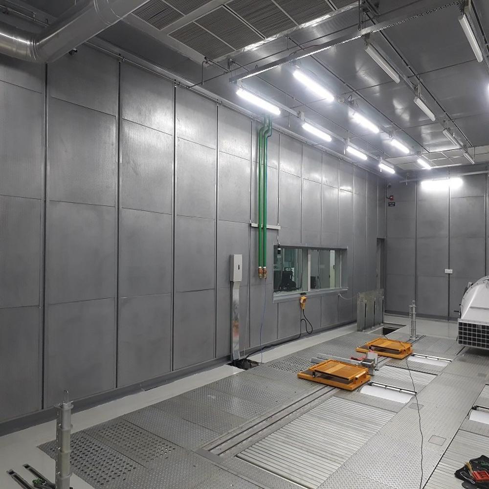 शोर कम करने वाला कक्ष