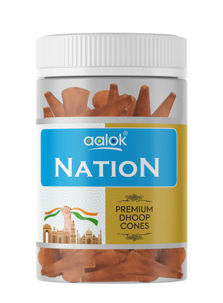 aalok Nation Premium Dhoop Cone