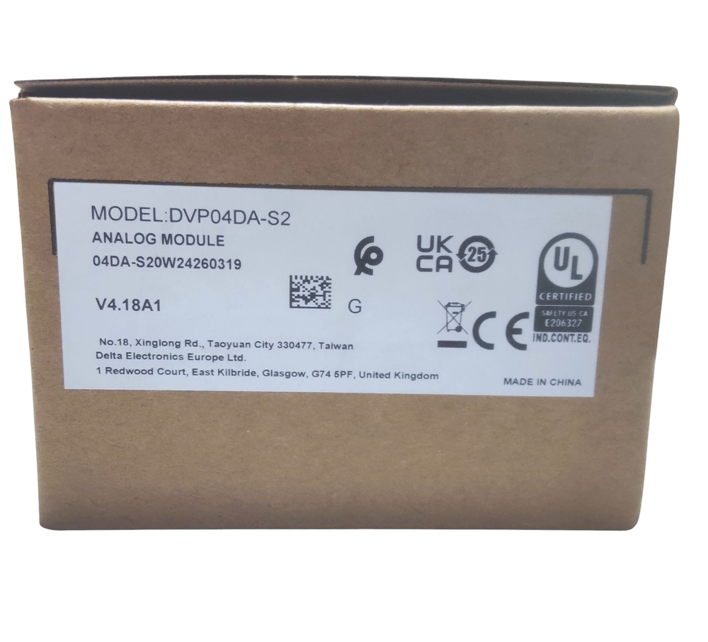 Delta Plc Dvp04da-s2 - Color: White