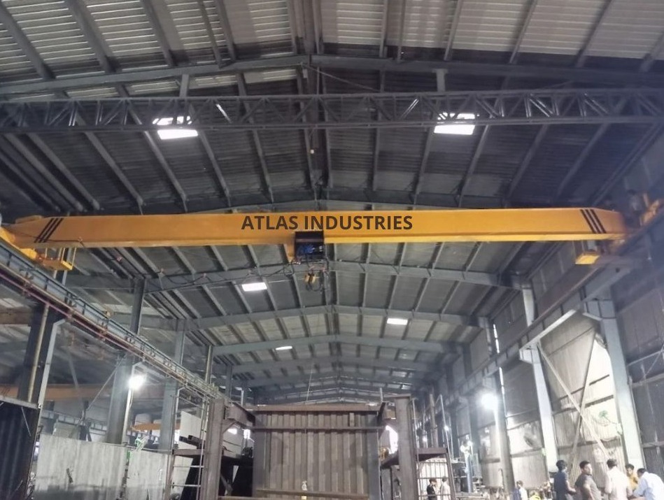 Electric 1 Ton Single Girder Eot Cranes , For Industrial - Operating Mode: Manual