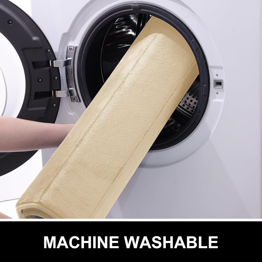 Memory Foam Bathroom Mat Non-Slip Rapid Water Absorption Super Soft Velvet Doormat