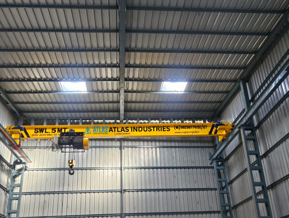 7.5 Ton Single Girder Eot Crane By Atlas Industries