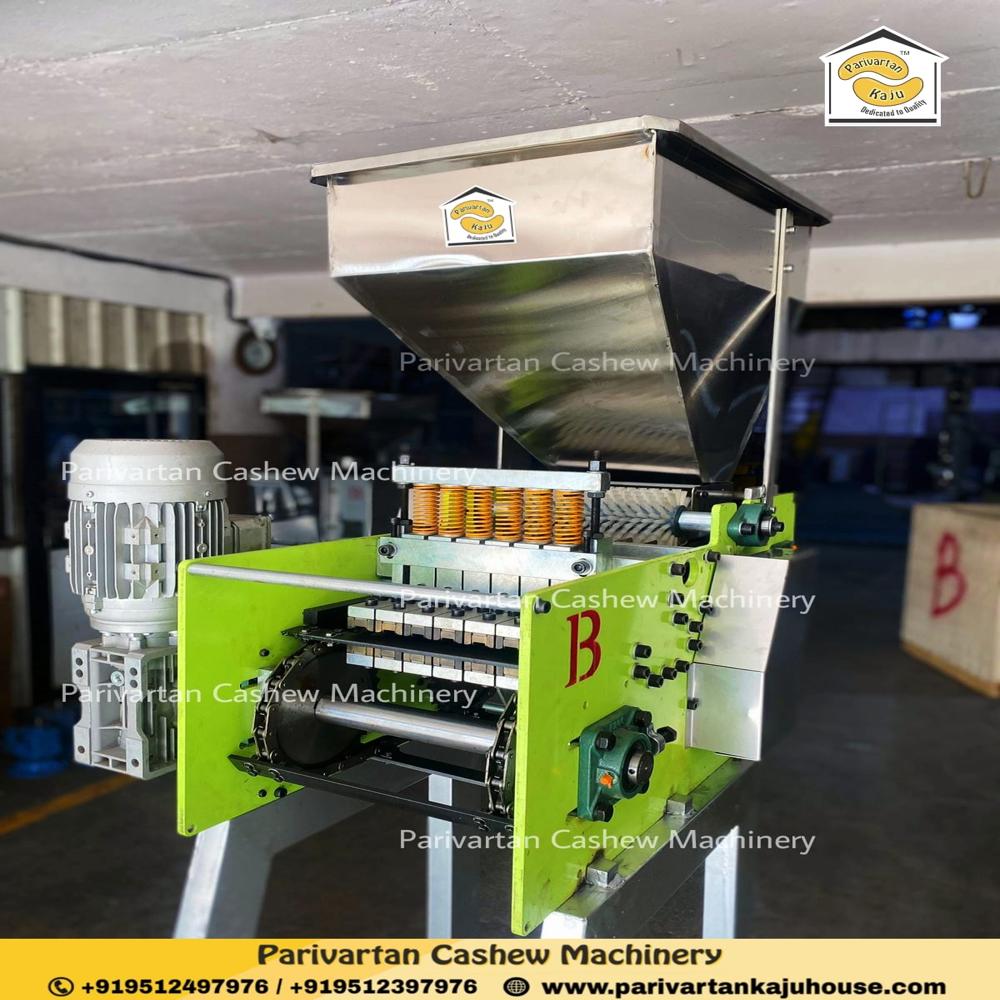 6 Head Cashew Cutting Machine