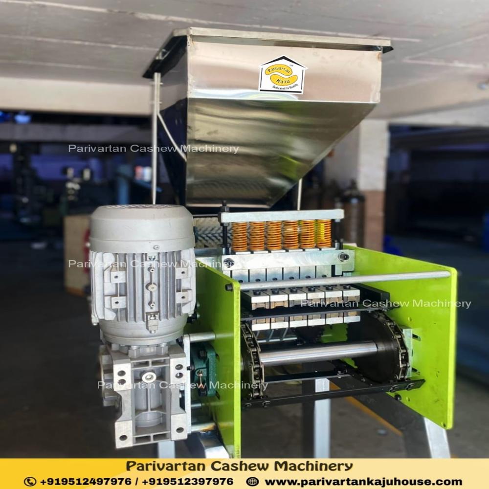 6 Head Cashew Cutting Machine