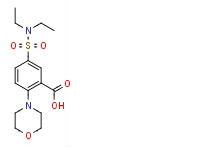 5-[(Diethylamino)sulfonyl]-2-morpholin-4-ylbenzoic acid