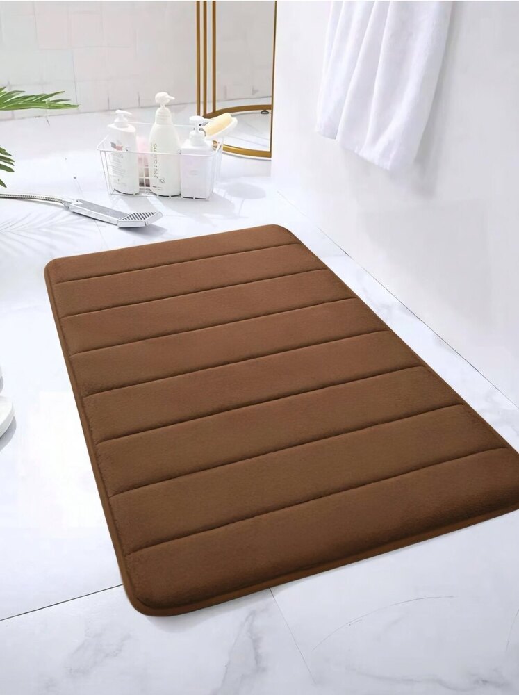 Memory Foam Bath Mat Water Absorbent Soft Rug Quick Dry Doormat