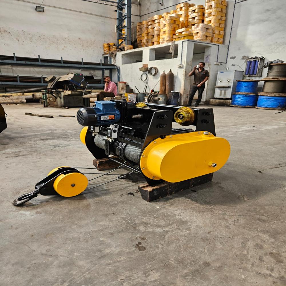 2 Ton 2 Fall Electirc Wire Rope Hoist - Power Source: Electric