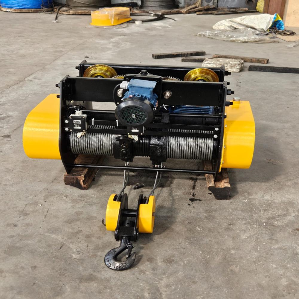 2 Ton 2 Fall Electirc Wire Rope Hoist - Power Source: Electric