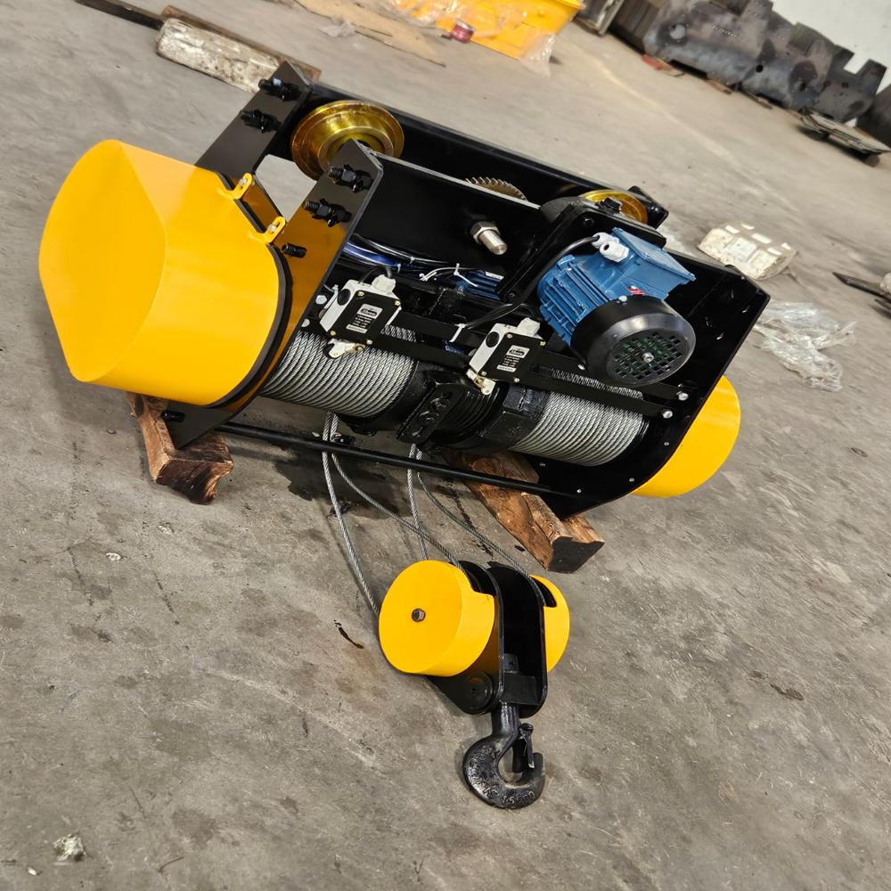 2 Ton 2 Fall Electirc Wire Rope Hoist - Power Source: Electric