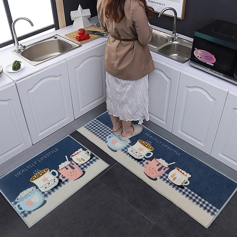 KITCHEN FLOOR MAT SET - LIFESTYLE