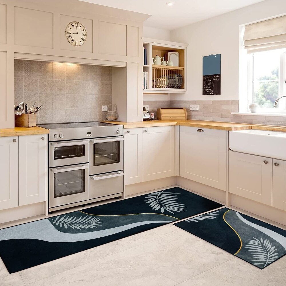 KITCHEN FLOOR MAT SET - MODERN DESIGN