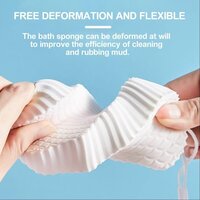 Baby Bath Sponge Soft Exfoliator 3D Bath Sponge Scrubber