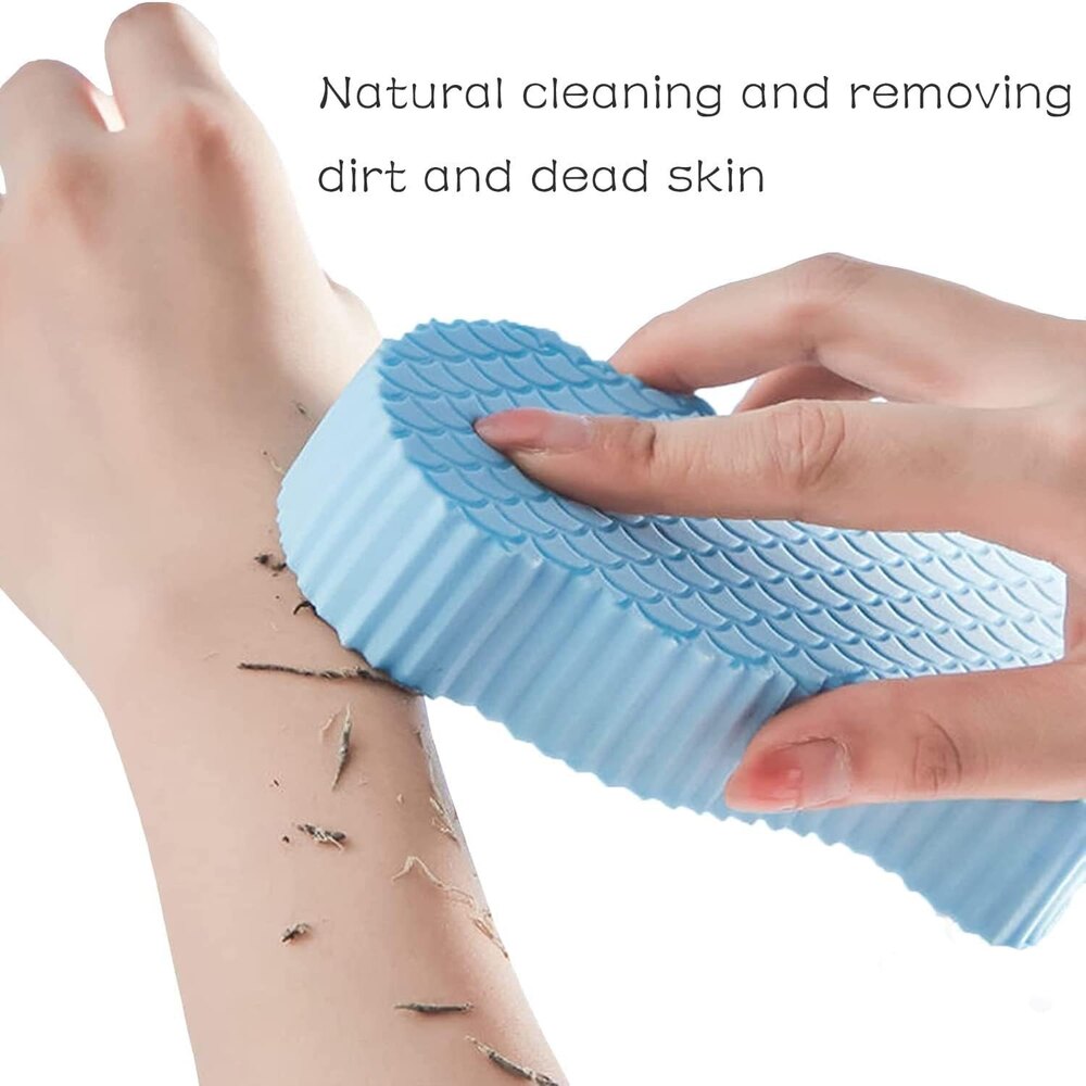 Baby Bath Sponge Soft Exfoliator 3D Bath Sponge Scrubber