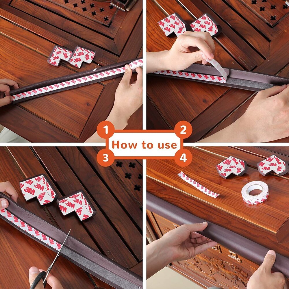 Baby Safety Edge Guard Furniture Cushion Guard Strip