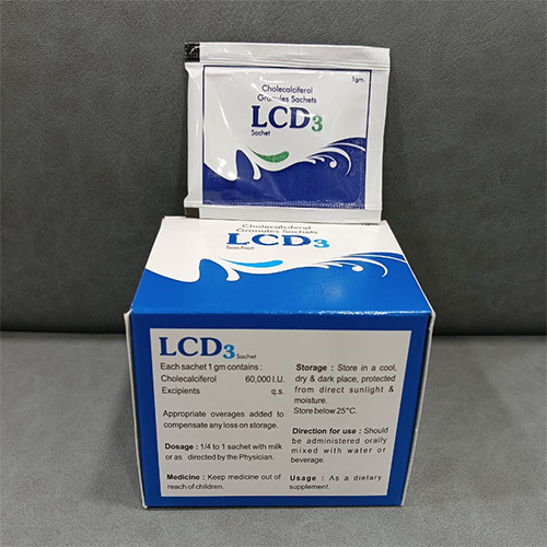 Cholecalciferol Granules Sachets - Drug Type: General Medicines