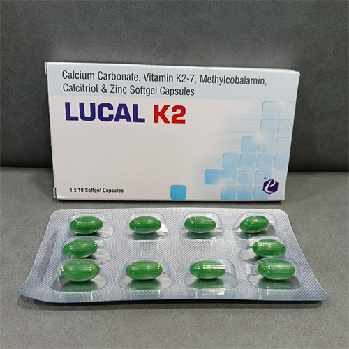 Calcium Carbonate Vitamin K2-7 Methylcobalamin Calcitriol And Zinc Softgel Capsules - Drug Type: General Medicines