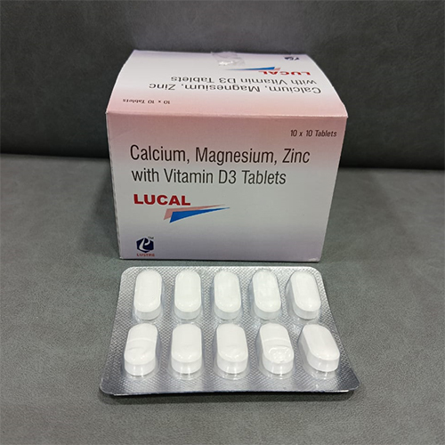 Calcium Magnesium Zinc With Vitain D3 Tablets - Drug Type: General Medicines