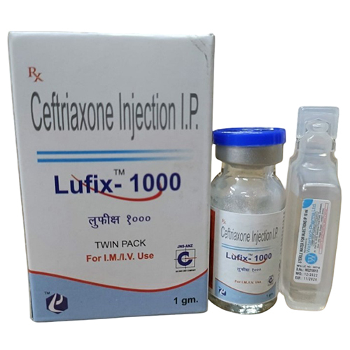 Ceftriaxone Injectin Ip 1000 Mg - Drug Type: Injection