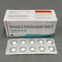 Telmisartan And Hydrochlorothiazide Tablets IP 80 mg