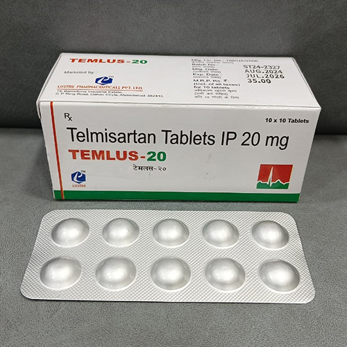 Telmisartan Tablets IP 20 mg