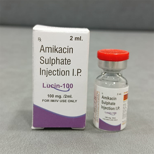 Amikacin Sulphate Injection IP 100mg 2ml
