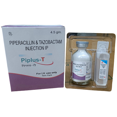 Piperacillin And Tazobactam Injectin IP 4.5 gm