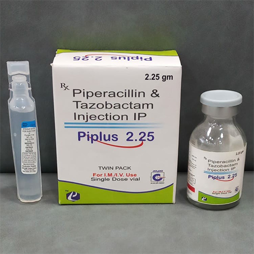 Piperacillin And Tazobactam Injectin IP 2.25 gm