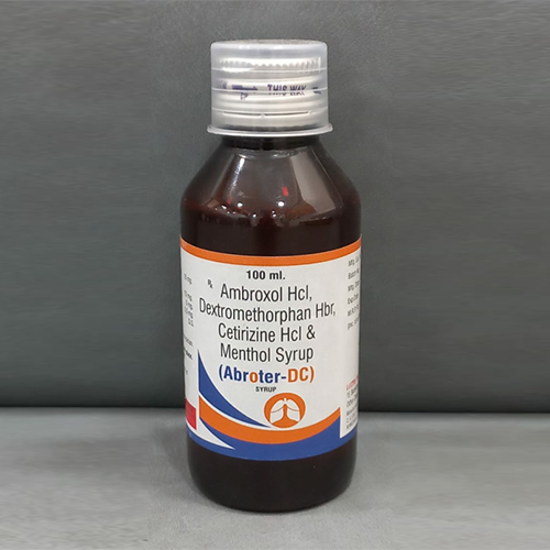 Ambroxol Hcl Detromethorphan Hbr Cetirizine Hcl And Menthol Syrup 100 ml