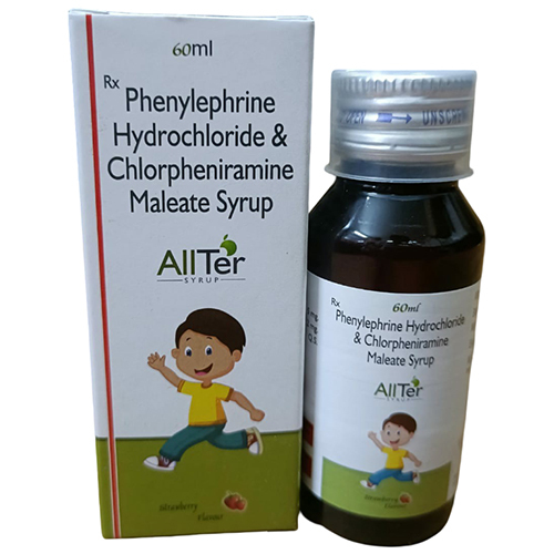 Phenylephrine Hydrochloride And Chlorpheniramine Maleate Syrup 60 ml