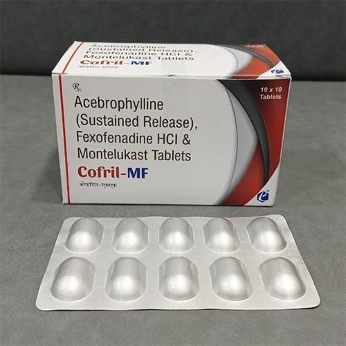 Acebrophylline-Sustained Release-Fexofenadine HCL And Montelukast Tablets