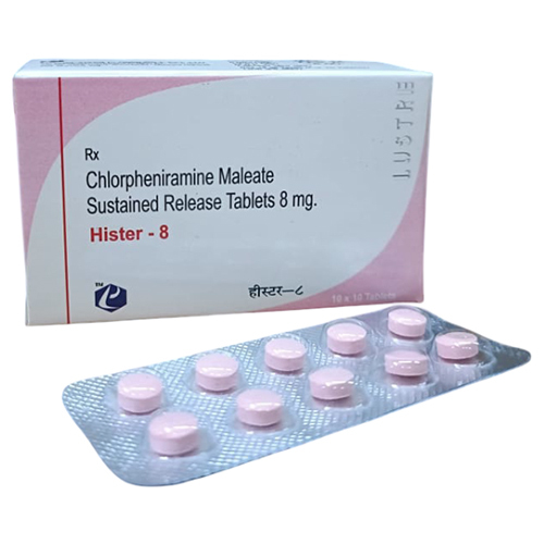 Chlorpheniramine Maleate Sustained Release Tablets 8 mg