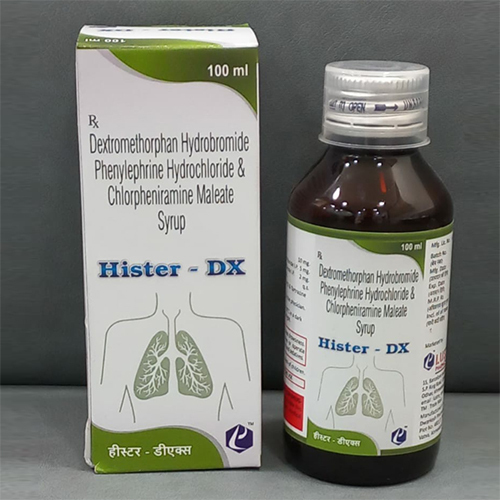 Dextromethorphan Hydrobromide Phenylephrine Hydrochloride And Chlorpheniramine Maleate Syrup 100 ml