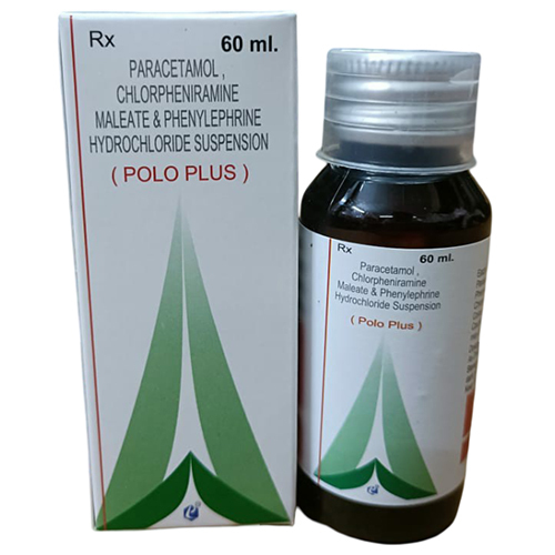 Paracetamol Chlorpheniramine Maleate And Phenylephrine Hydrochloride Suspension 60 ml