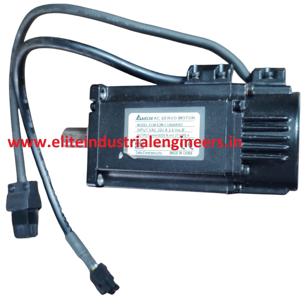 Delta Servo Motor Ecm-e2m-c10604rs0 - Color: Black