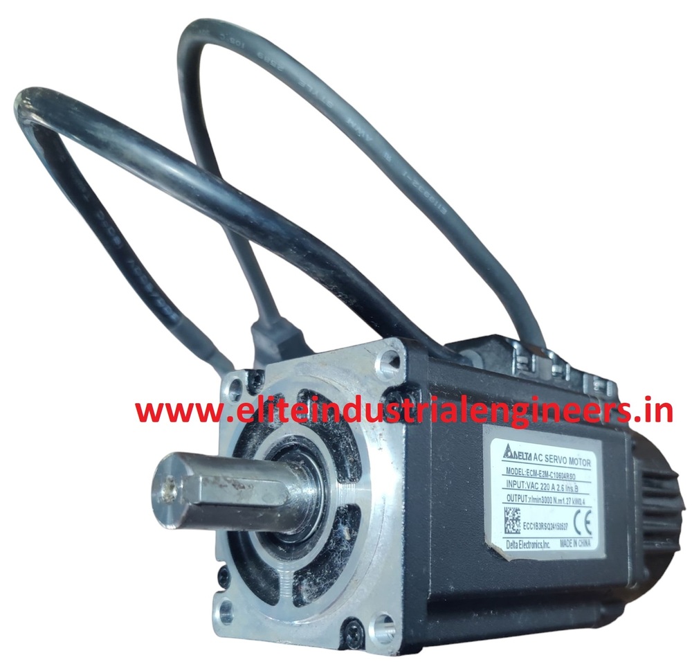 Delta Servo Motor Ecm-e2m-c10604rs0 - Color: Black