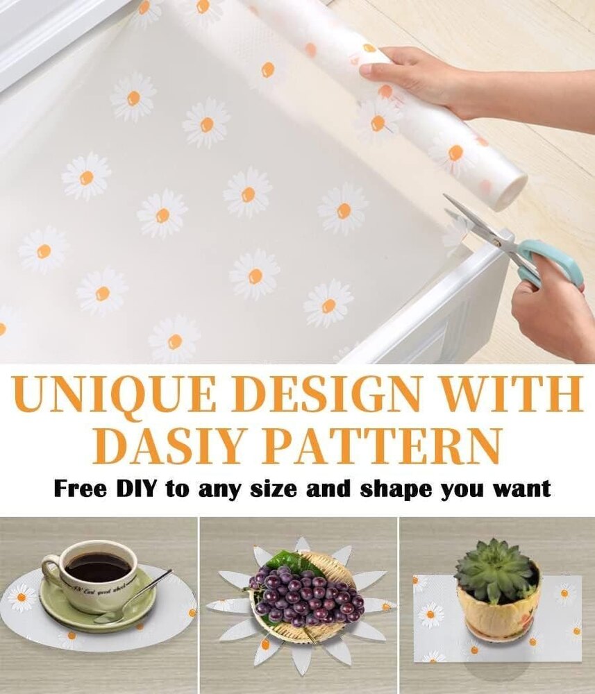 Anti Slip Eva Mat Waterproof Drawer Mat Non Adhesive Shelf Liners for Kitchen Cabinet Refrigerator