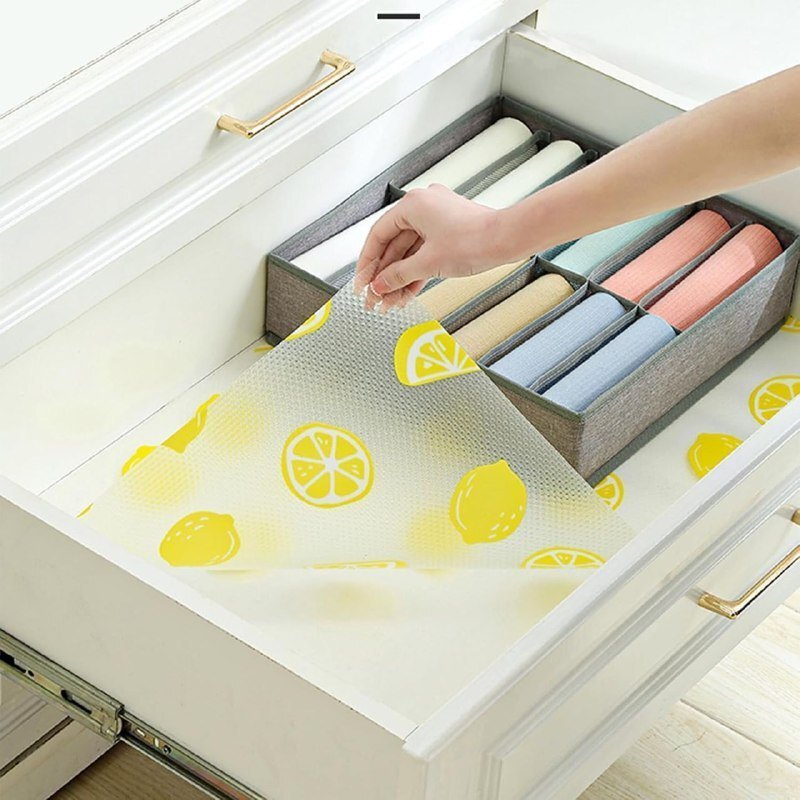 PRINTED ANTI SLIP EVA MAT - LEMON