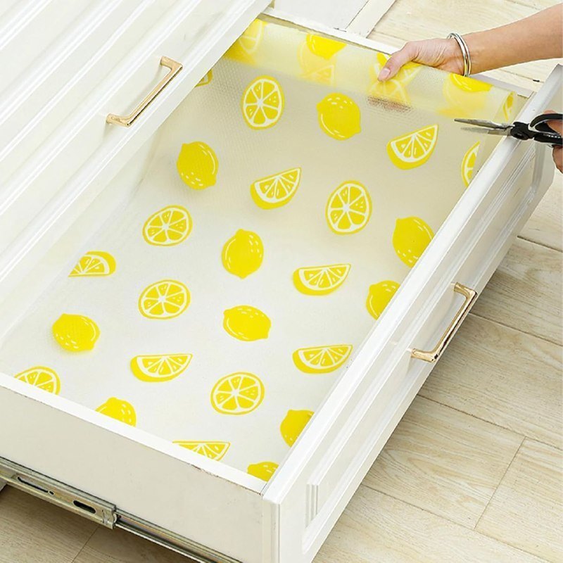 PRINTED ANTI SLIP EVA MAT - LEMON