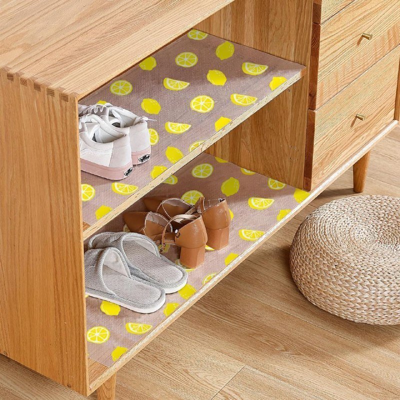 PRINTED ANTI SLIP EVA MAT - LEMON