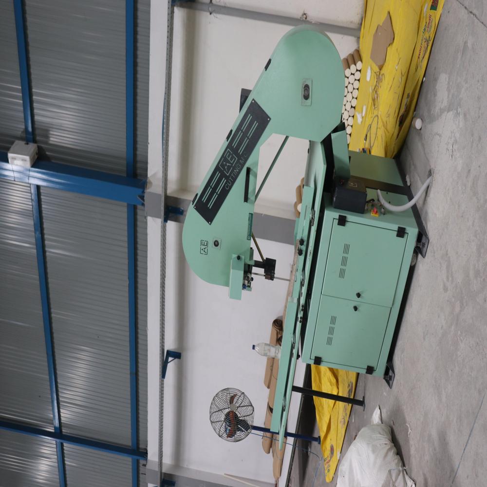 Cotton Roll Slitting Machine - Color: Green