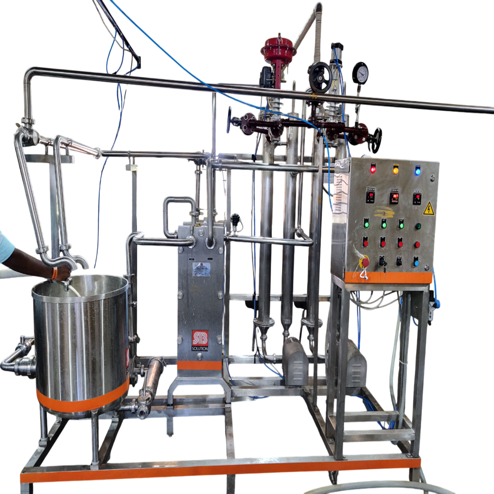 1000 Lph Paneer Processing Plant - Steam Type Processing - Color: Ss