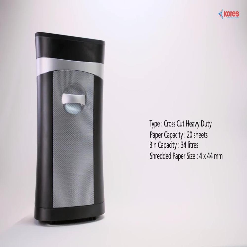 Kores Paper Shredder 871 - Features: Good Quality