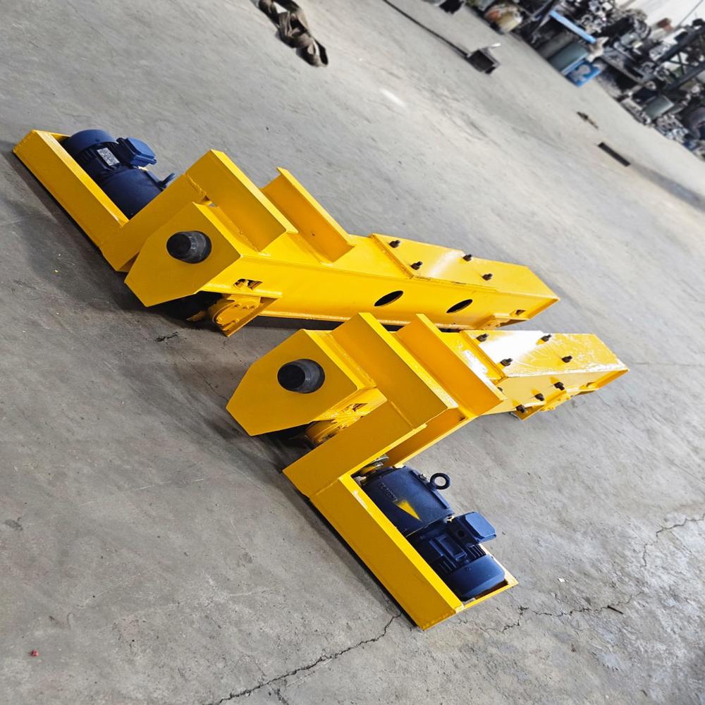 End Carriages For Eot Crane - Color: Yellow