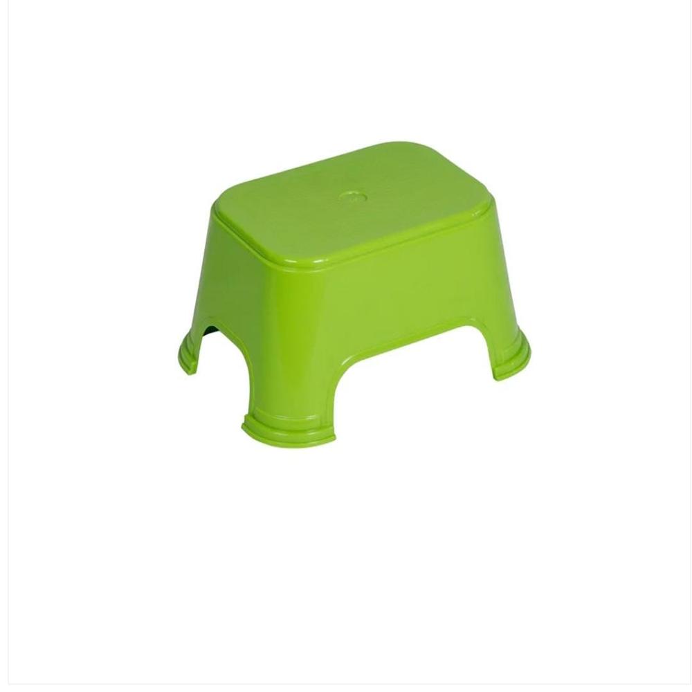 Italica Model No 801 Stool - Plastic Material, Standard Size, Green Color | Modern Design, Eco-friendly, No Assembly Required