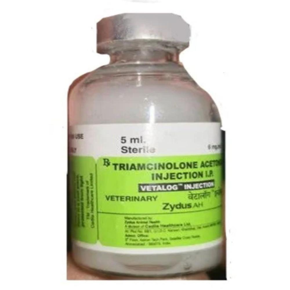 VETALOG TRIAMCINOLONE ACETONIDE 6mg/5ml Injecton