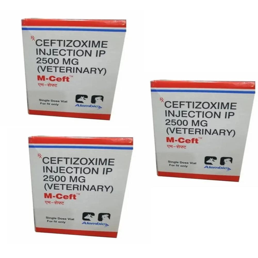 M-Ceft 2500mg Ceftizoxime Injection 